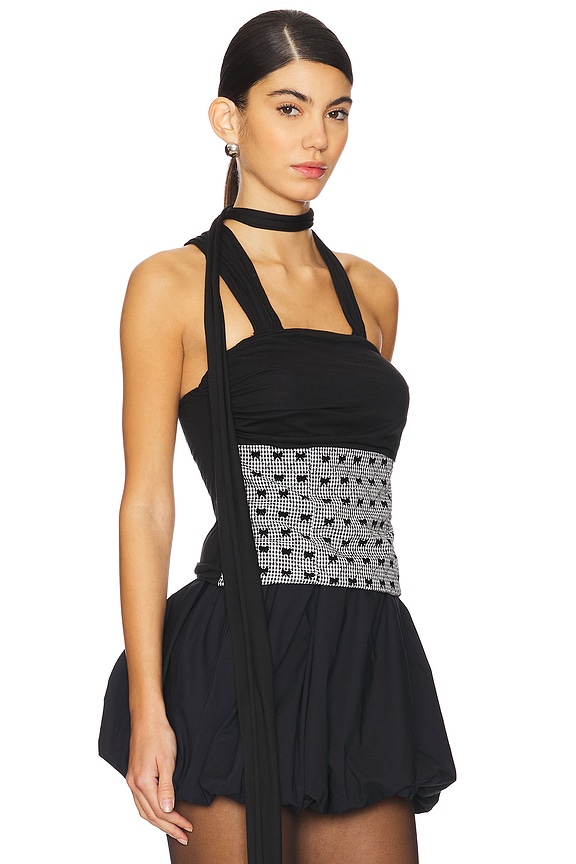 view 2 of 4 Gift Wrap Top in Gingham