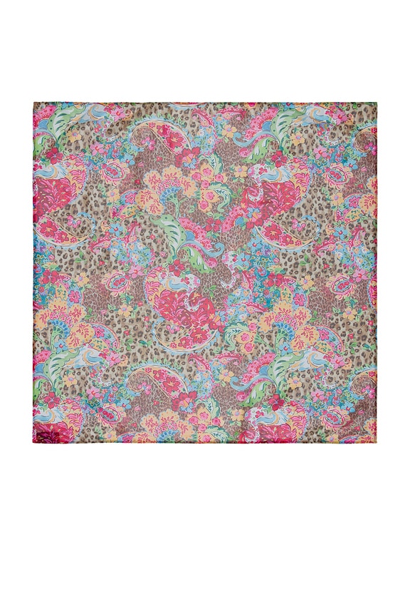 view 2 of 3 Maiano Mesh Scarf in Floral Safari
