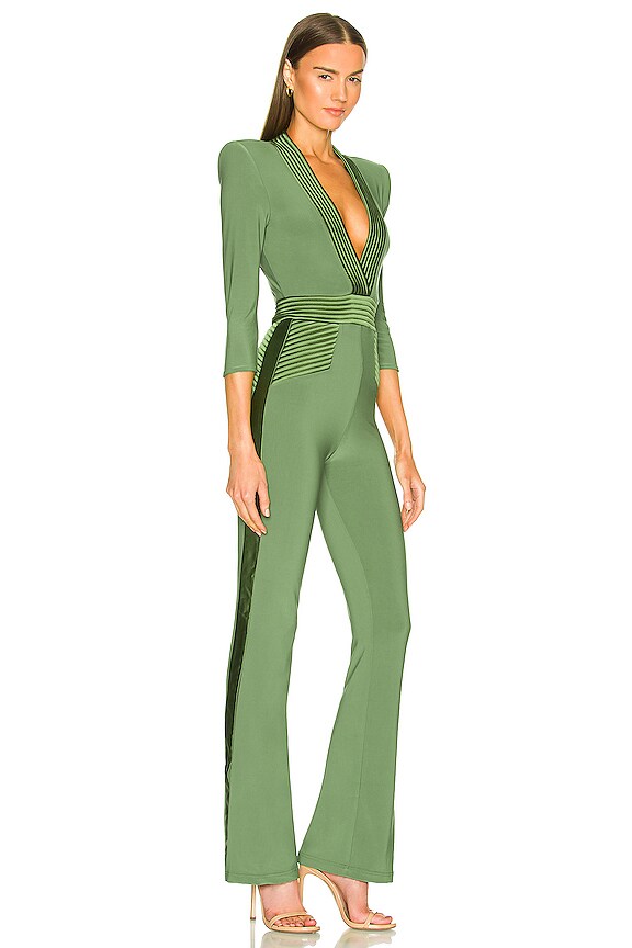 view 2 of 4 Eye of Horus Jumpsuit in Khaki