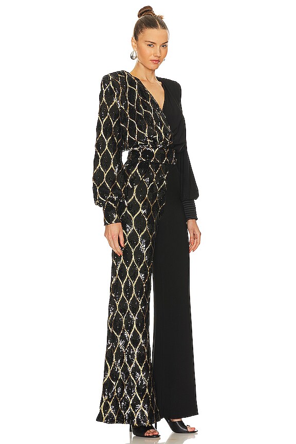 view 2 of 4 КОМБИНЕЗОН NIGHT MOVES in Black