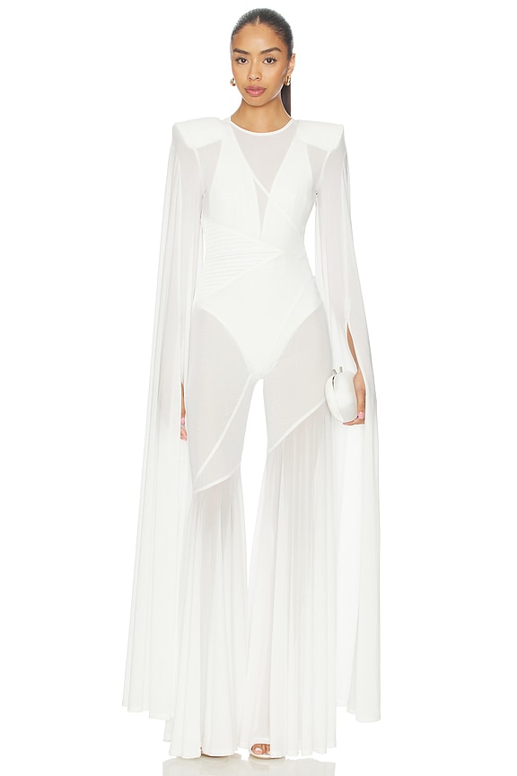 view 1 of 5 Truth And Beauty Jumpsuit in White