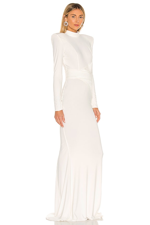 view 2 of 3 Message To Love Gown in White