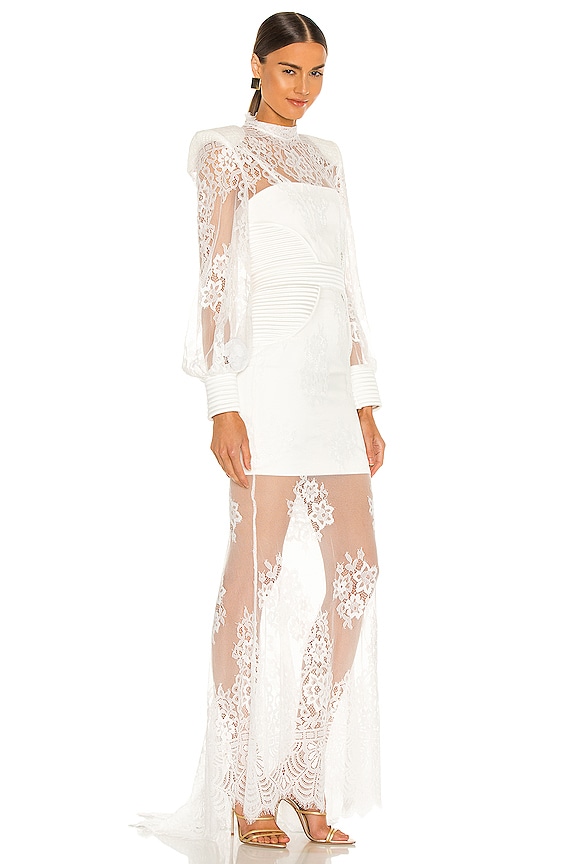 view 2 of 3 Tomorrow Gown in White