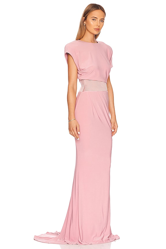 view 2 of 3 VESTIDO LARGO BOND in Blush