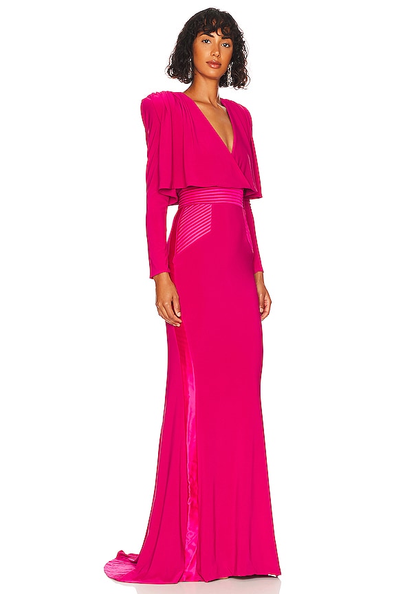 view 2 of 3 Will Gown in Rouge