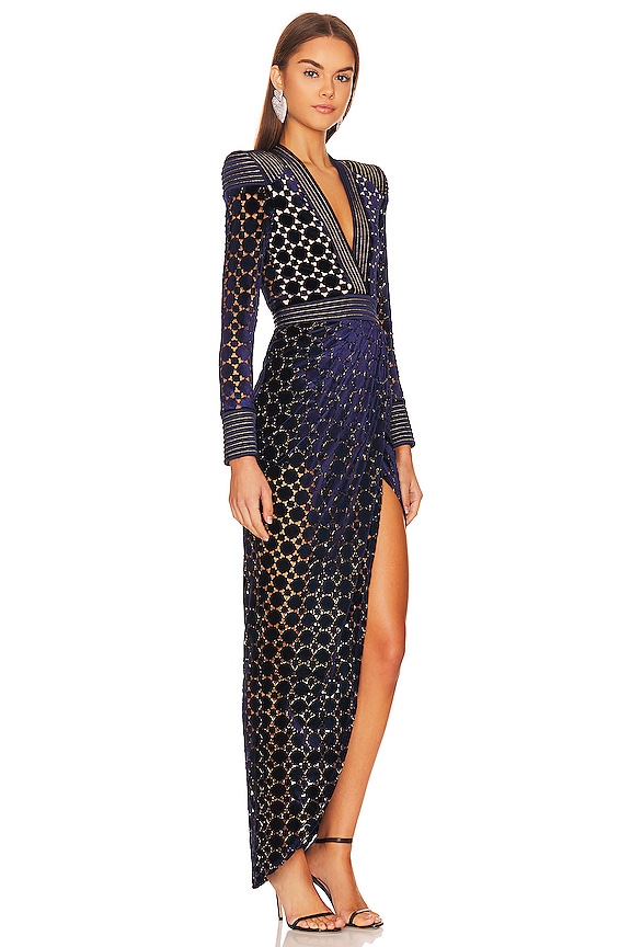 view 2 of 5 ROBE DE SOIRÉE SHADOW LOUNGE in Navy