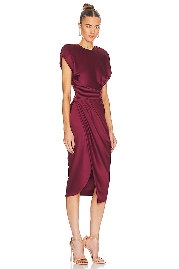 view 2 of 4 VESTIDO BOND in Wine