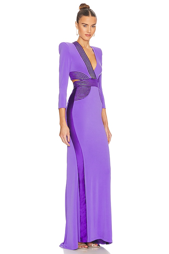 view 2 of 4 GO YOUR OWN WAY 가운 in Violet