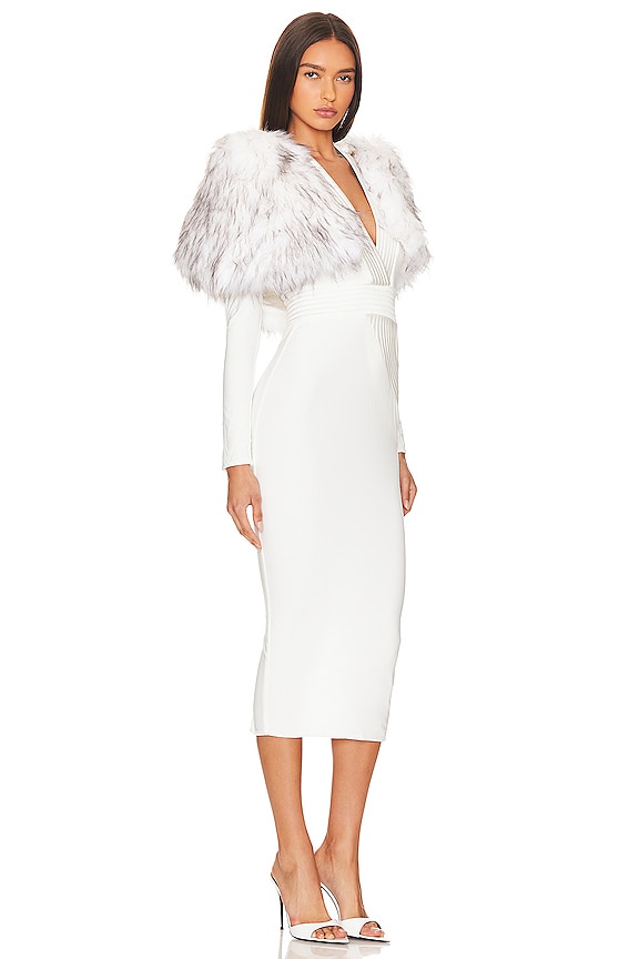 view 2 of 3 Heiress 2 Pc Dress in White