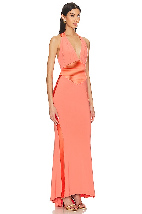 view 2 of 3 Music Is Magic Gown in Orange