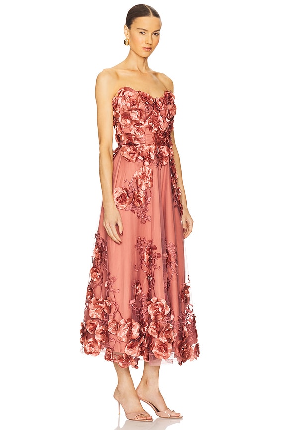 view 2 of 3 Aonia Dress in Ash Rose