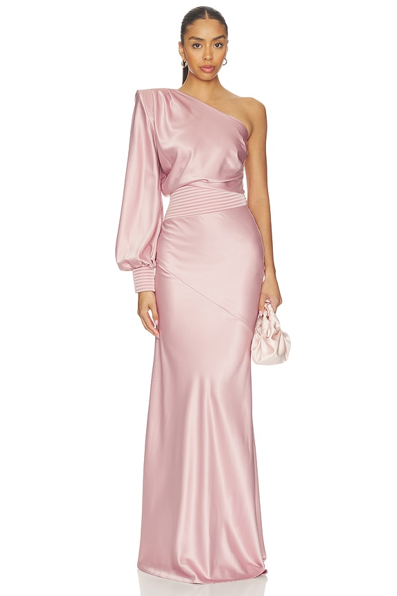 view 1 of 3 VESTIDO LARGO DON'T LOOK NOW in Blush