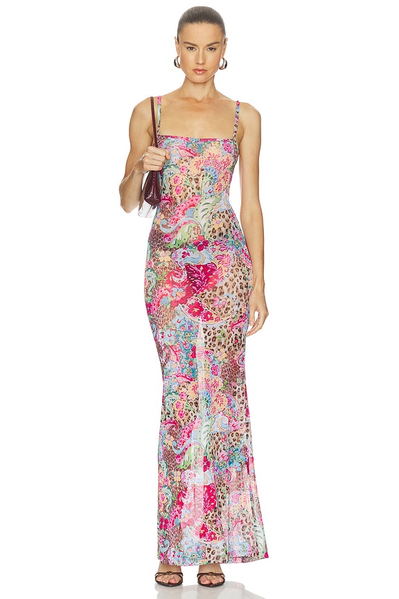 view 1 of 3 ROBE MAXI MAIANO in Floral Safari