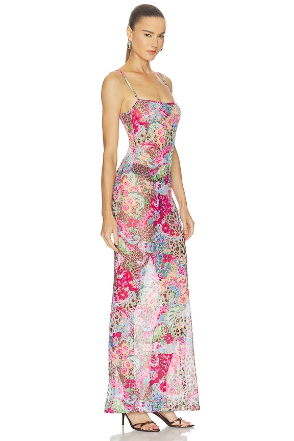 view 2 of 3 ROBE MAXI MAIANO in Floral Safari