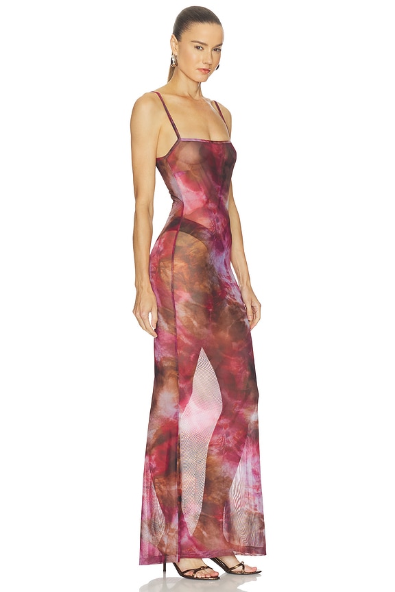view 2 of 3 MAXIVESTIDO MAINO in Mottled Ink