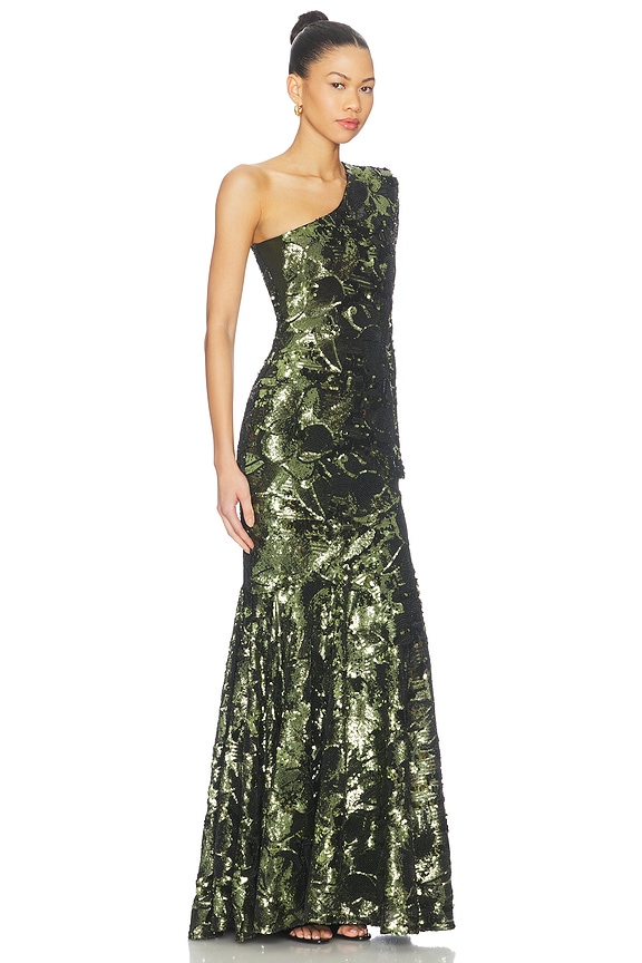 view 2 of 4 VESTIDO LARGO THIS IS NOT HER in Olive