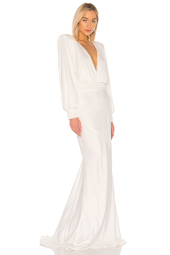 view 2 of 3 Betsy Gown in White