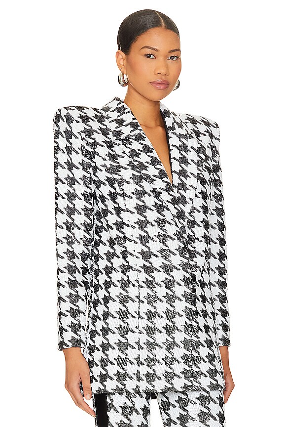 view 2 of 5 BLOUSON DOWN IN FLAMES in Black/white