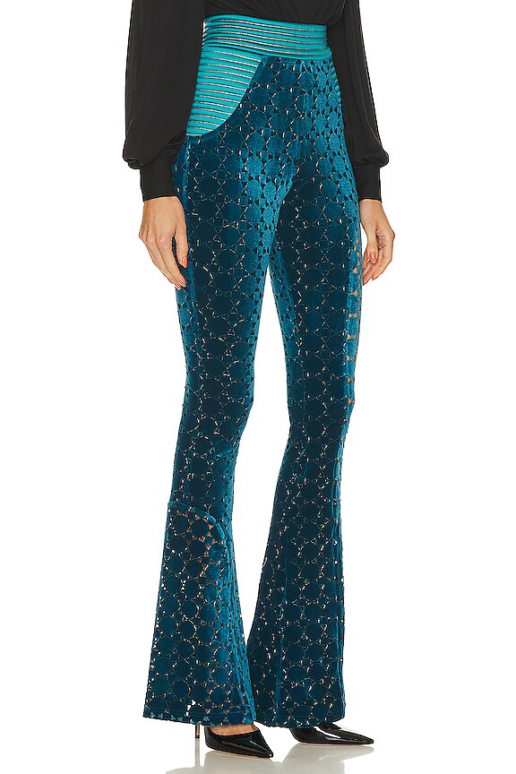 view 2 of 5 PANTALÓN CAVALIER in Teal