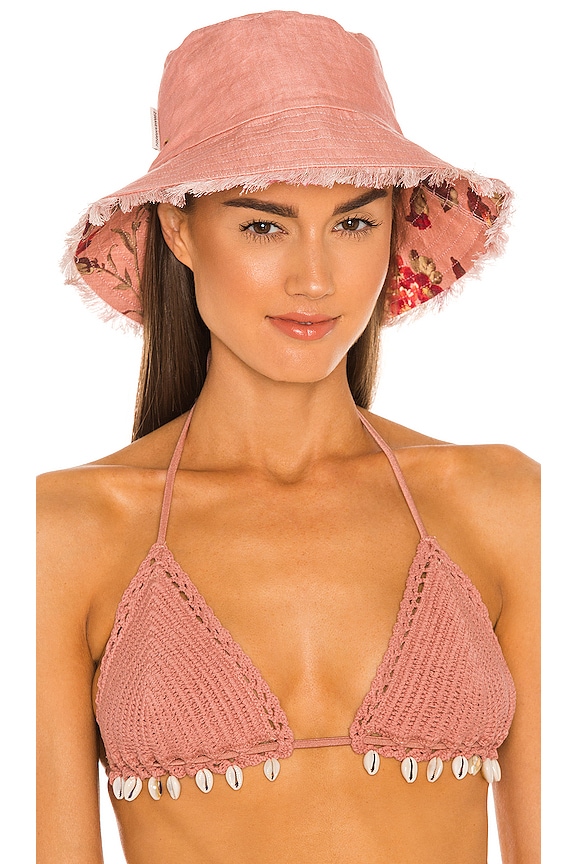 view 2 of 5 CHAPEAU FRAYED in Musk Floral