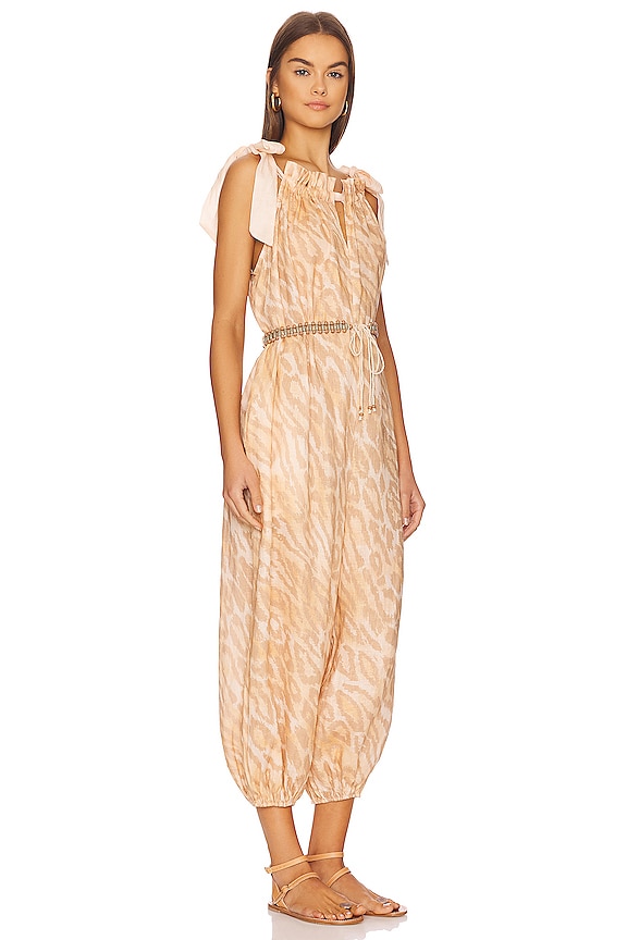 view 2 of 3 COMBINAISON TIE in Pale Leopard