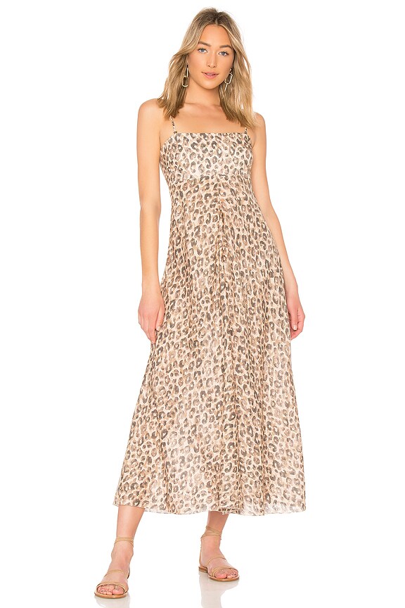 view 2 of 4 Melody Strapless Maxi Dress in Leopard