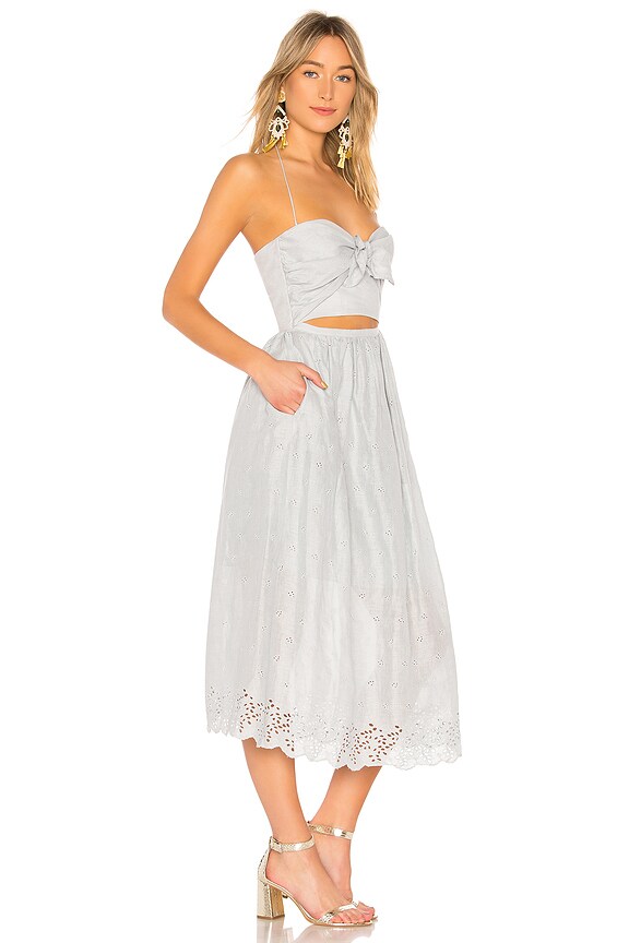 view 2 of 3 Iris Picnic Dress in Light Blue