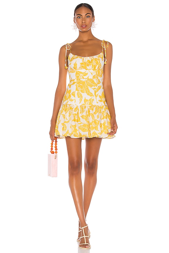 view 1 of 3 ROBE BELLS in Yellow Floral