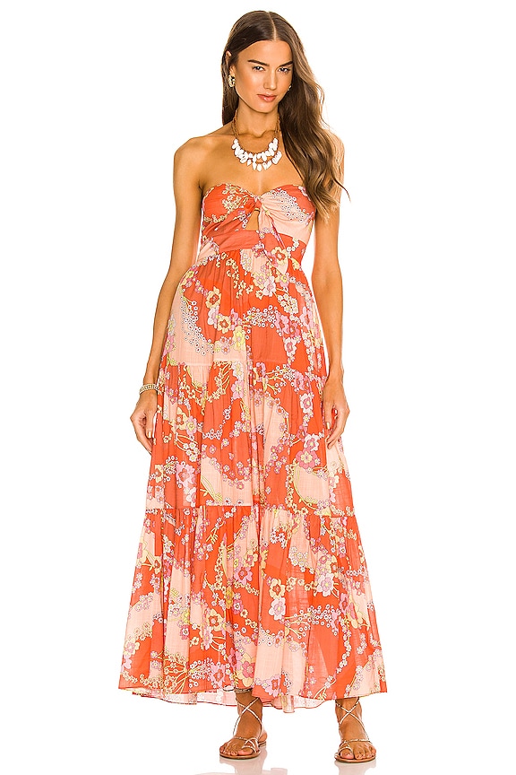 zimmermann tie front dress