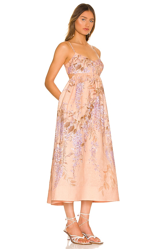 view 2 of 3 ROBE ROSA in Lilac Wisteria Floral