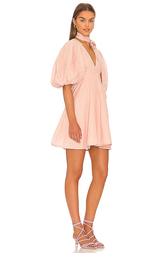 view 2 of 3 Dancer Day Mini Dress in Blush