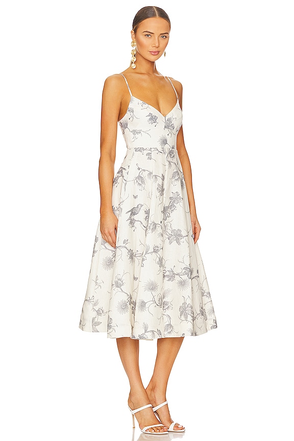 view 2 of 4 VESTIDO MIDI in Keira Navy