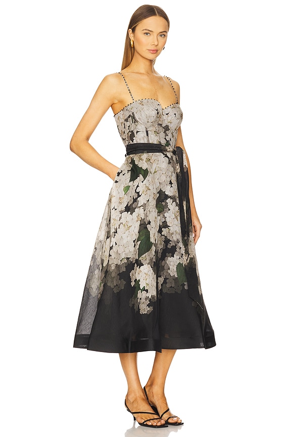 view 2 of 4 Balance Picnic Dress in Black Hydrangea