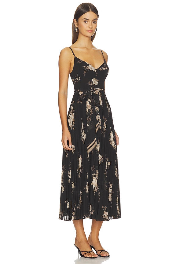 view 2 of 3 ROBE SUNRAY in Black Floral