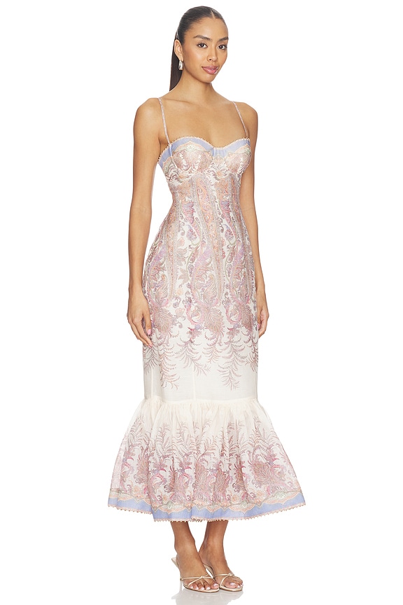 view 2 of 4 Alchemy Gown in Cream Paisley