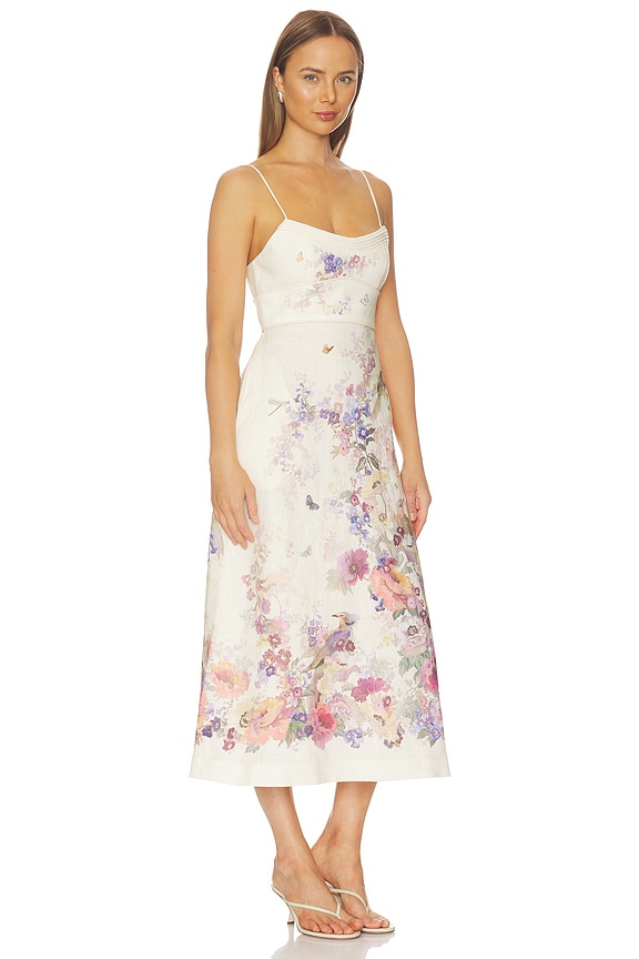 view 2 of 3 Alchemy Midi Dress in Cream Multi Floral