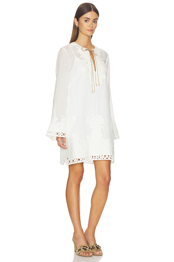 view 2 of 4 VESTIDO TÚNICA INDRA in Ivory