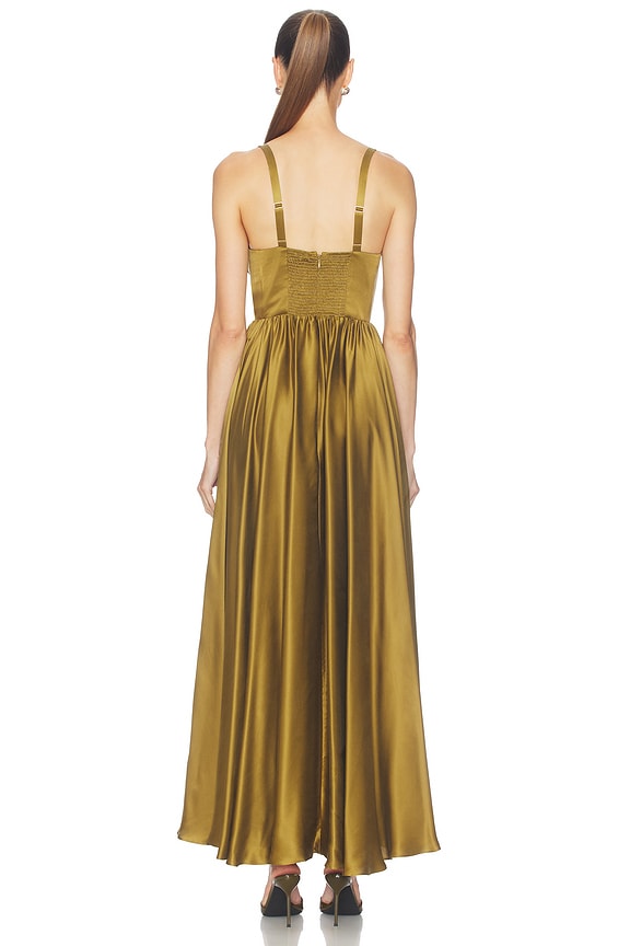 Draped Maxi Dress