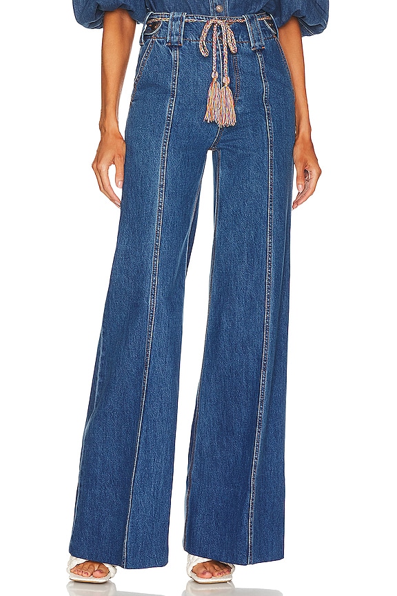 view 1 of 5 Tiggy Utility Jean in Brilliant Blue