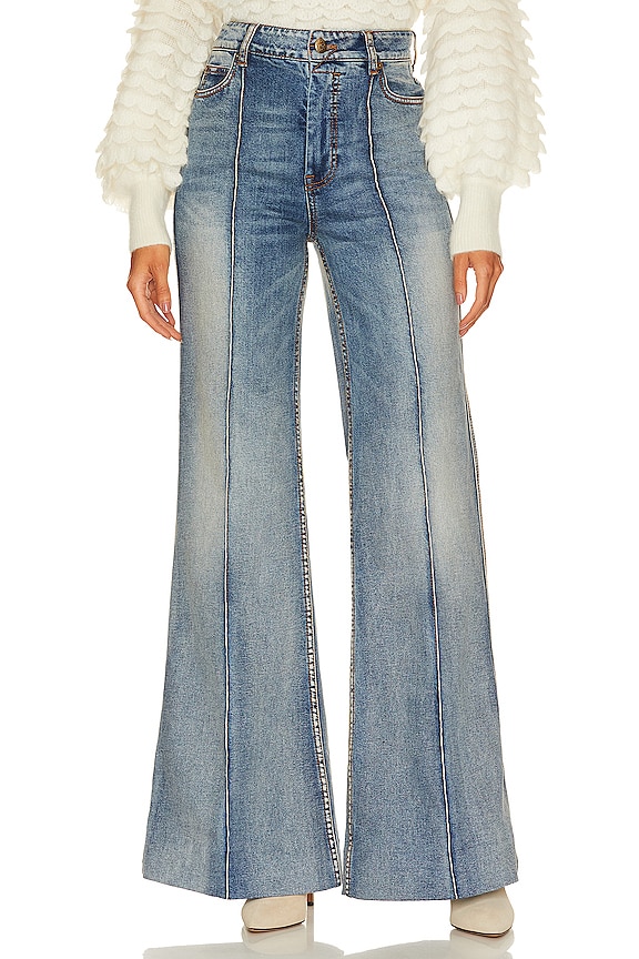 view 1 of 4 JEAN LARGE in Briny Blue