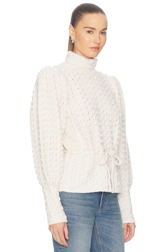 view 2 of 5 Valiant Wool Bauble Sweater in Cream