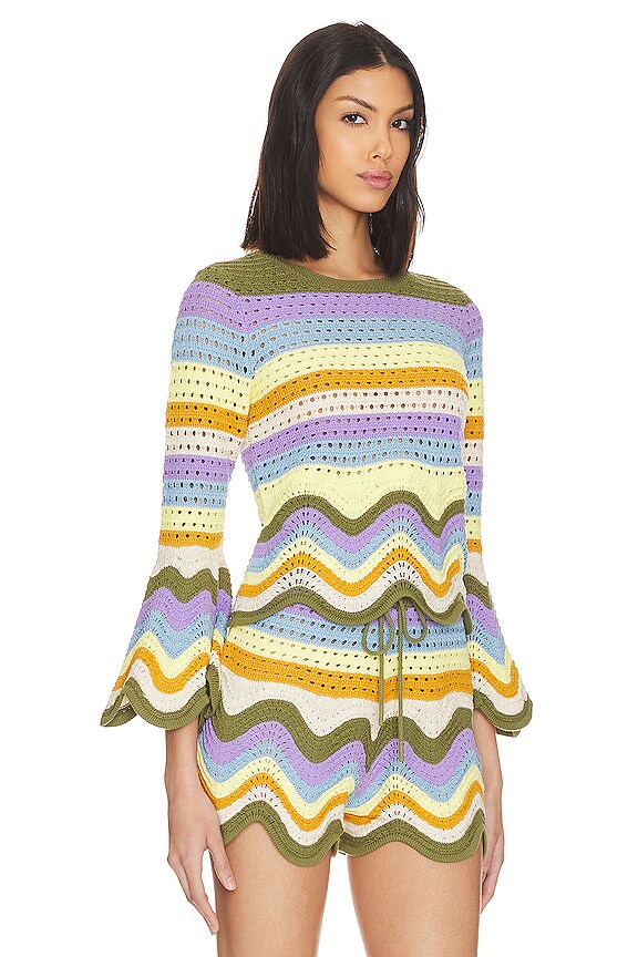 view 2 of 4 TOP A RAYAS RAIE in Multi