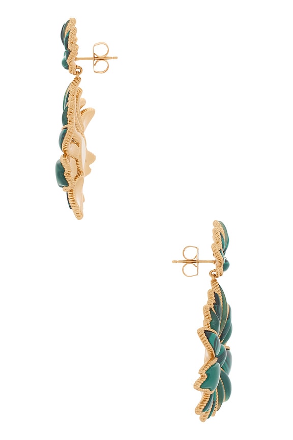 view 2 of 2 Botanica Dangles Earrings in Green