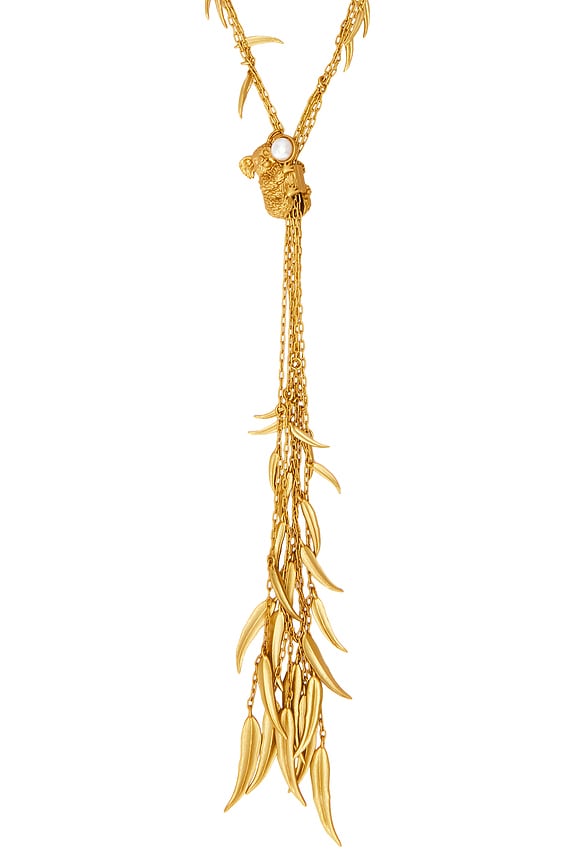 view 2 of 4 BIJOU MIRA LARIAT in Gold