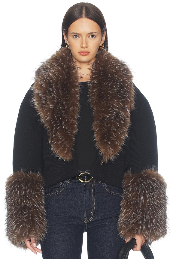 Valiant Faux Fur Collar Jacket