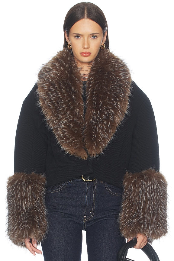 Valiant Faux Fur Collar Jacket