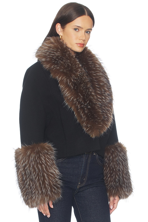Valiant Faux Fur Collar Jacket