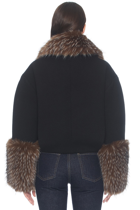 Valiant Faux Fur Collar Jacket
