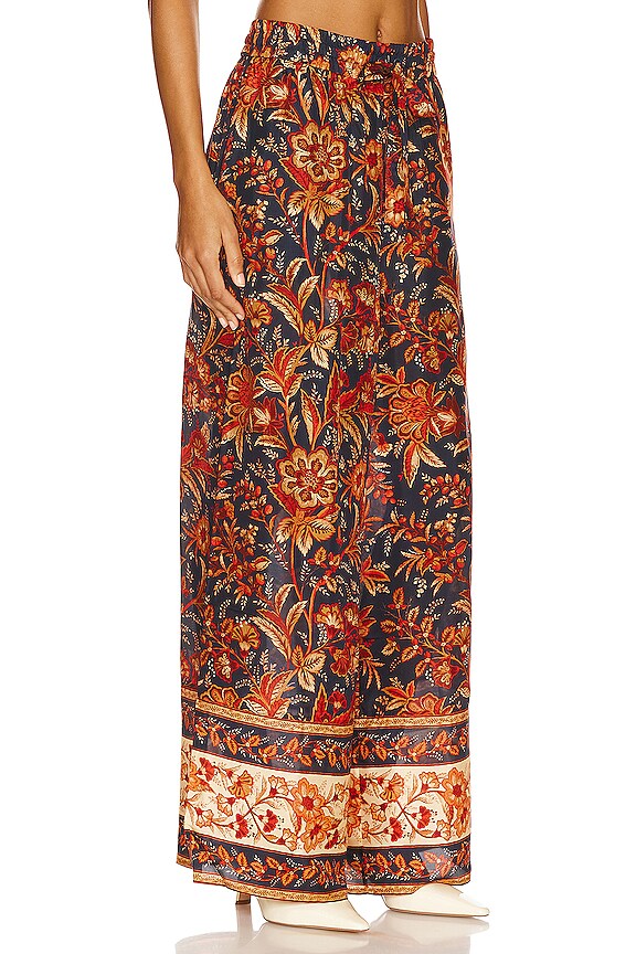 view 2 of 4 Junie Relaxed Pant in Dark Navy Floral