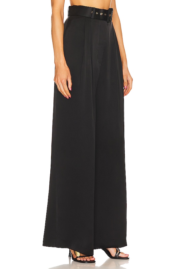 view 2 of 4 WIDE LEG 팬츠 in Black